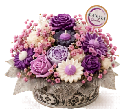 Bouquet MURASAKI — Kansei Candles